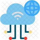 Cloud Server  Icon