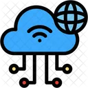 Cloud Server  Icon