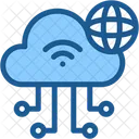 Cloud Server  Icon