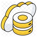 Cloud Server  Icon