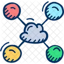 Cloud Devices Share Icon