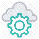 Cloud Setting Configuration Icon