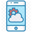 Cloudsetting Iphone Device Icon