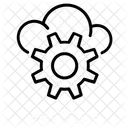 Cloud setting  Icon