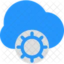 Cloud Network Server Icon