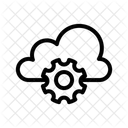 Cloud Setting Configure Icon