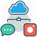 Cloud Storage  Icon