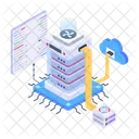 Cloud Hosting Cloud Computing Cloud Storage Icon