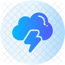 Cloud thunder  Icon