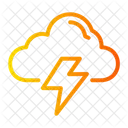 Cloud thunder  Icon