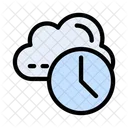 Cloud Time  Icon