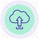 Cloud Upload Line Icon Icon