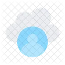 Cloud User Service Icon