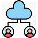 Cloud User  Icon