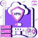 Cloud Vpn Computer Network Virtual Private Network Icon