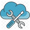 Cloud-Wartung  Symbol