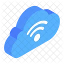 Cloud Wifi  Icon