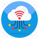 Cloud Wifi  Icon