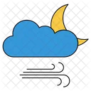 Cloudy Wind Weather Icon