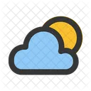 Cloudy Night Bedtime Sleep Icon