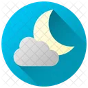 Cloudy Night Cloudy Weather Icon