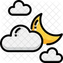 Cloudy night  Icon