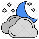 Cloudy Night  Icon