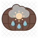 Cloudy Rain  Icon