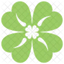 Clover Shamrock Four Leaf Icon