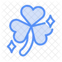 Clover St Patrick Day Luck Icon