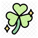 Clover St Patrick Day Luck Icon