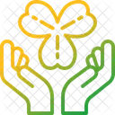 Clover Leaf Shamrock Icon