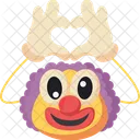 Clown Jester Circus Icon