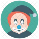 Santa Clown Joker Circus Joker Icon