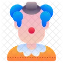 Clown Smileys Silly Icon