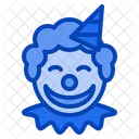 Clown Funny Party Circus Joker Icon