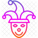 Clown Hat Joker Icon