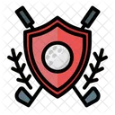 Club Golf Club Ball Icon