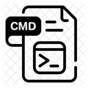 Cmd Files And Folders File Format Icône