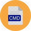 Cmd File Format Icône