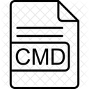 Cmd File Format Icône