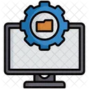 Cms Monitor Gear Icon