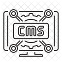 Cms Content Management System Management Computer Icon