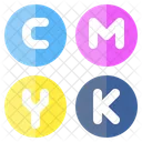 Icmyk Cmyk Color アイコン