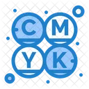 Cmyk Color Printing アイコン