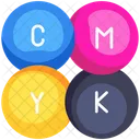 Cmyk  アイコン