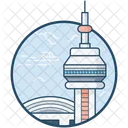 Cn Tower Building Icon