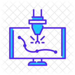 Cnc Diagram  Icon