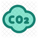 Co 2 Co Cloud Smog Icon