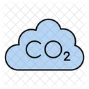 La Contaminacion Nube Dioxido De Carbono Icono